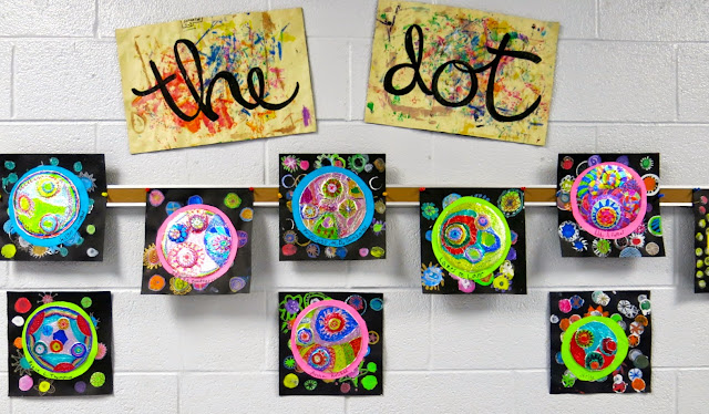 Amazing Art Projects Inspired Dotted Relief Sculpture For School