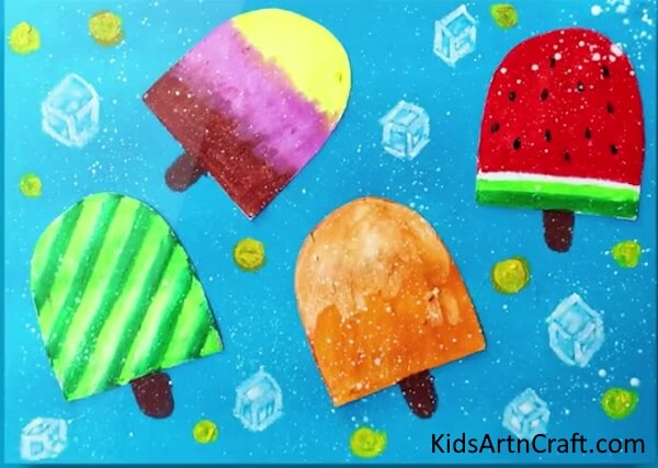 Ice-Cream Painting For Summer 