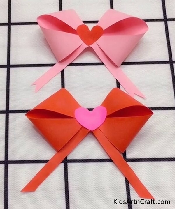 Origami Bow Tie Craft Learn to Make Creative Craft Ideas for Beginners