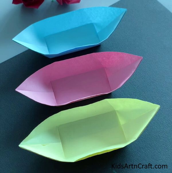 Origami Paper Boat Craft