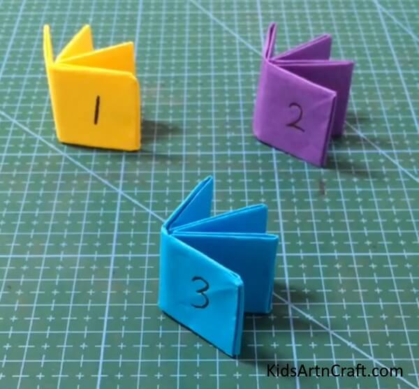 Origami Tiny Book Toy For Toddlers