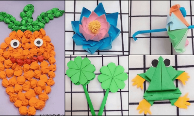 Paper Art & Craft For Kids to Make With Parents Featured Image