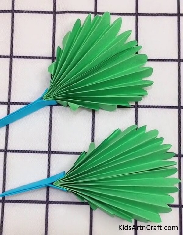 Paper Broom Craft Paper Art & Craft For Kids to Make With Parents