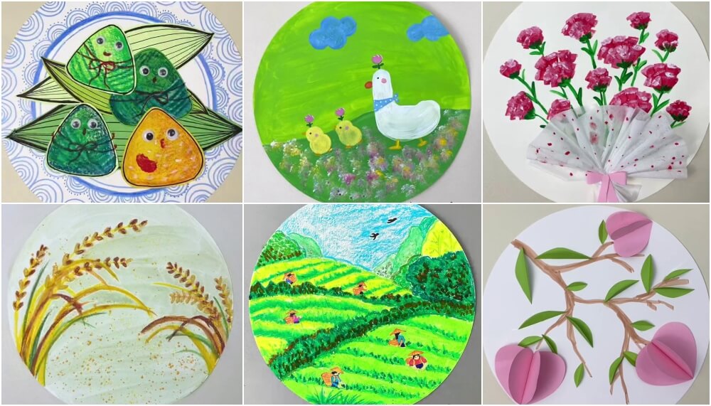 Paper Painting Art & Craft For Holiday School Project Featured Image