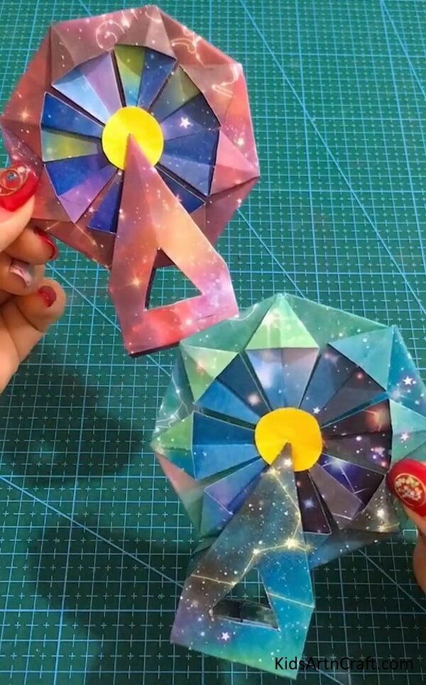 Paper Pinwheel Art & Craft Cute & Easy Origami Ideas For Kids