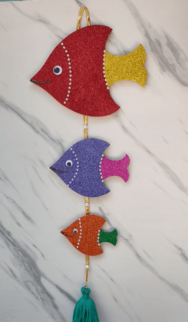 Fish Cardboard Crafts For Kids Attractive Wall Hanging Fish Craft Out Of Cardboard