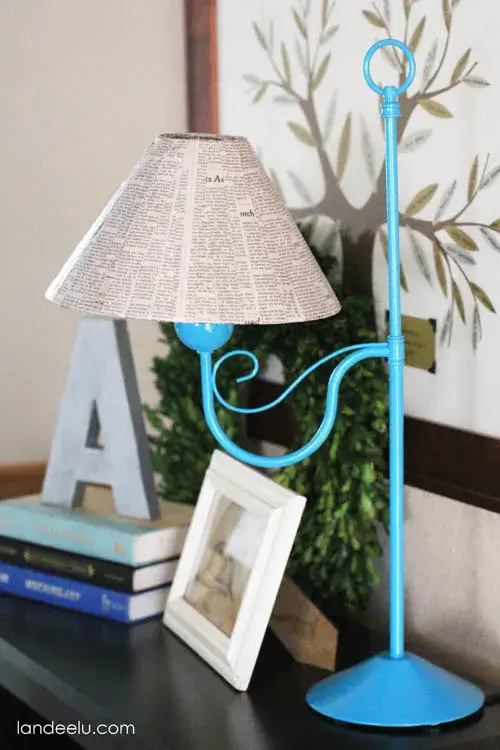 Beautiful Lampshade Newspaper Decoration Craft Ideas At Home