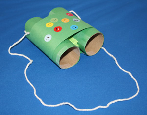 Binoculars Toilet Paper Roll Craft Tutorial With Instructions For Preschoolers