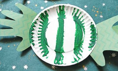 Candy Craft Activity Using Paper Plate For Holiday
