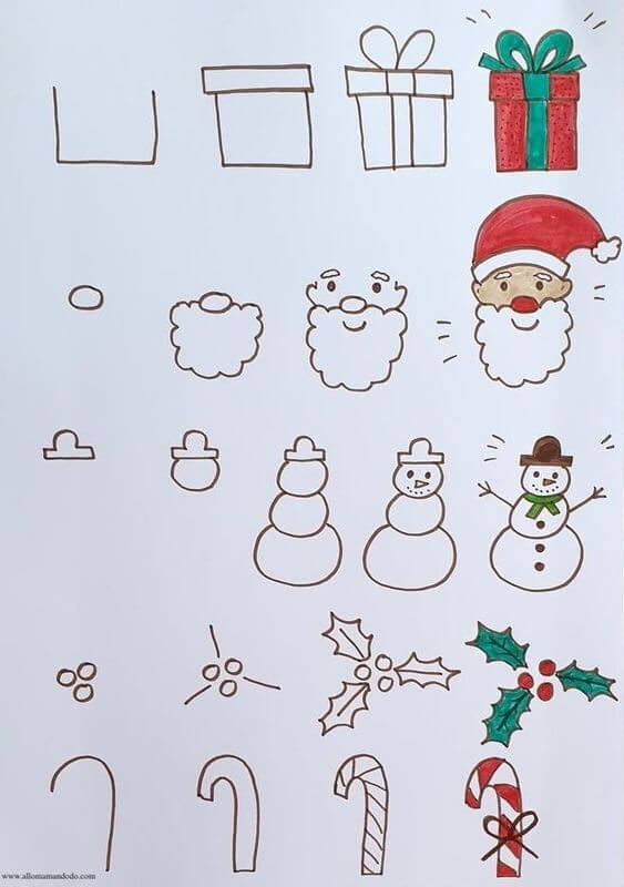 Christmas Drawings Idea