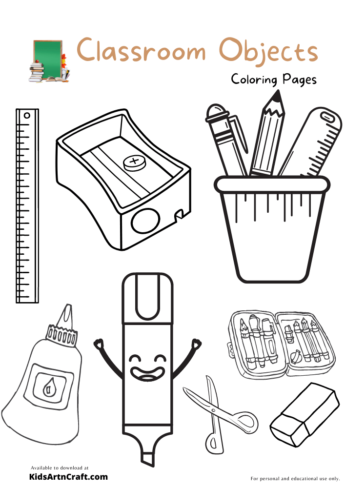 Octagon Shape Coloring Page