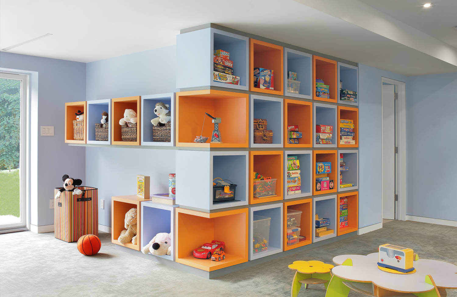 Cube Storage Unit Idea For Big Toys In BedroomToy Storage Ideas for Big Toys
