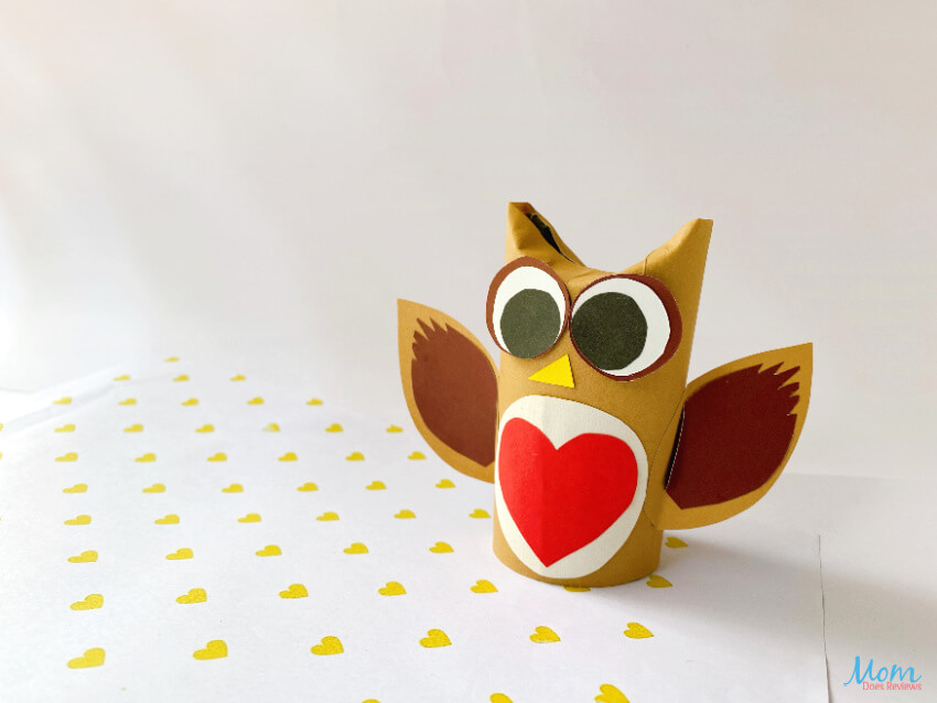 Cute Owl Craft Using Toilet Paper Roll