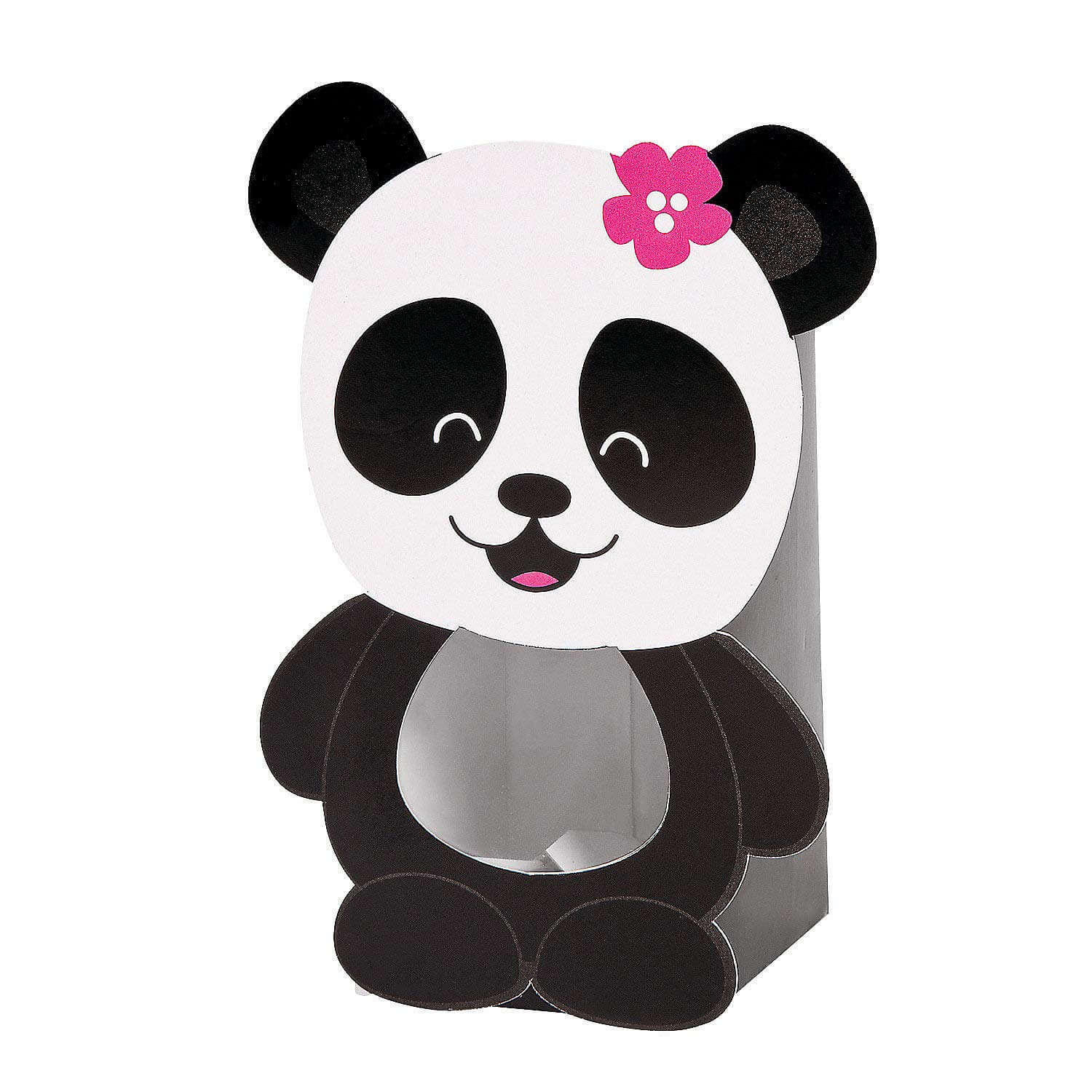 Cute Panda Craft Using Cardboard For Kids