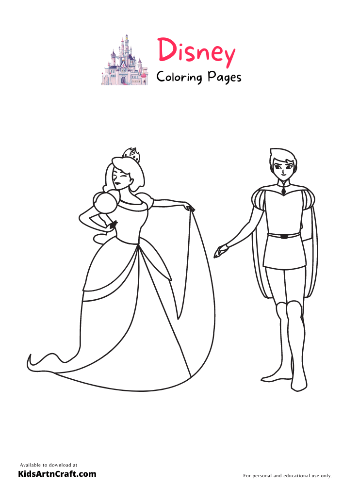 Disney Coloring Pages For Kids – Free Printables