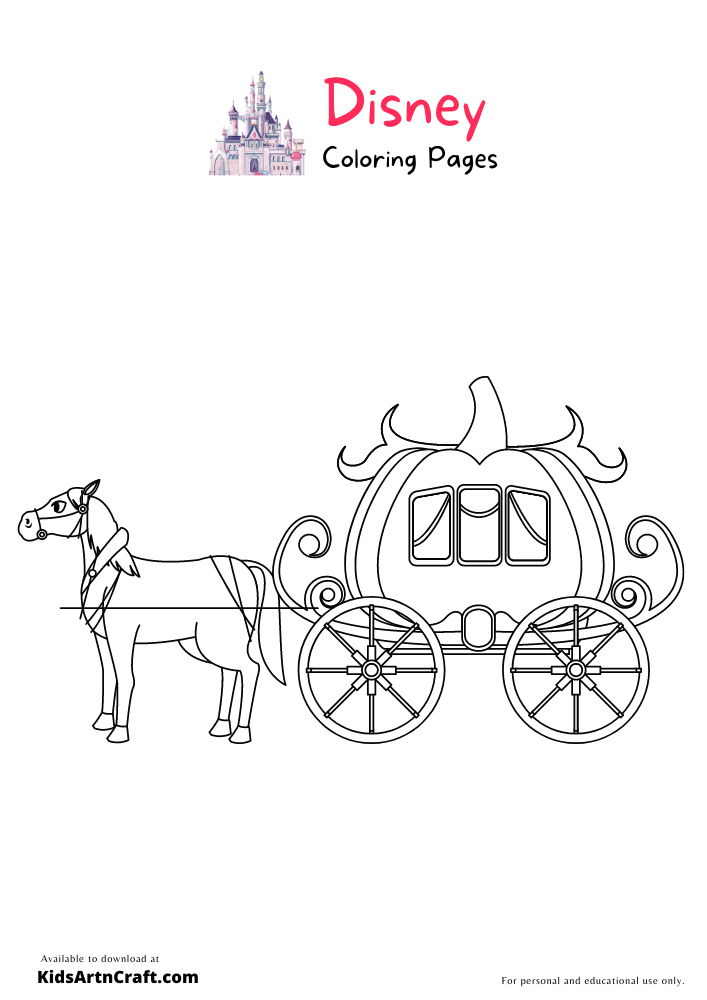 Disney Coloring Pages For Kids – Free Printables