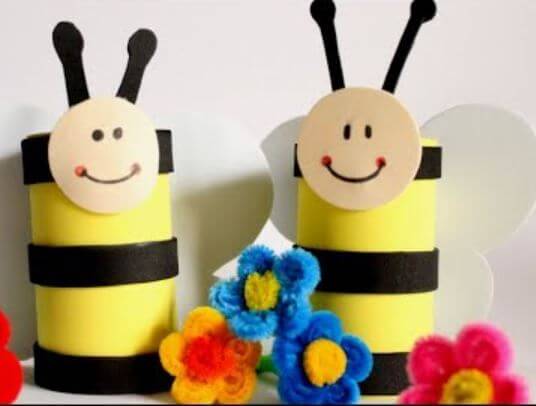 DIY Bee Craft For Spring