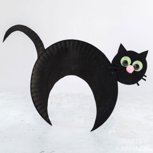 DIY Black Cat Craft For Kids