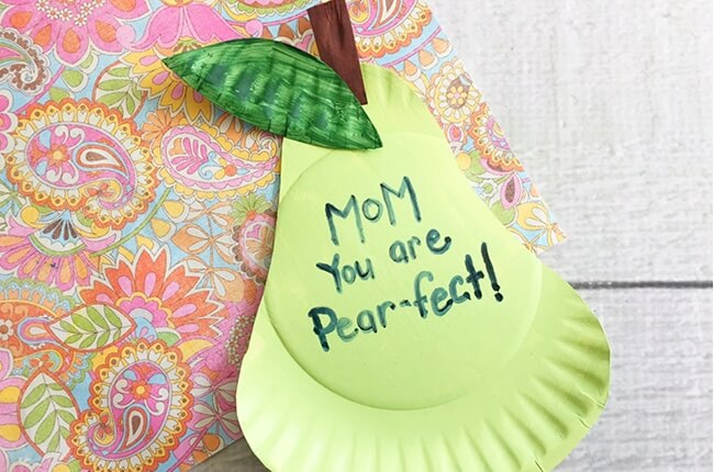 DIY Mother's Day Paper Plate Craft For Kids
