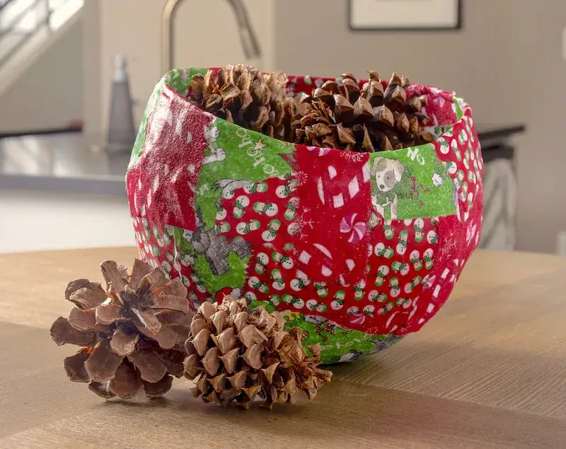 DIY Centerpiece Bowl Decoration Craft