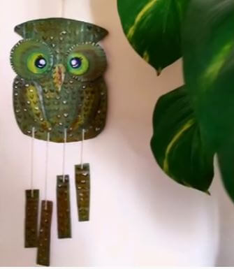 DIY Owl Wall Hanging Craft Out Of Cardboard