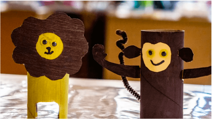 Toilet Roll Miscellaneous Crafts DIY Toilet Paper Roll Monkey Craft Idea