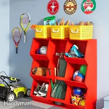 DIY Outdoor Toy Storage Bin Craft Idea For Kids