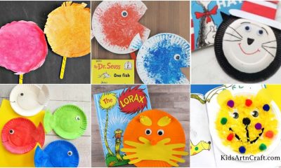 Dr. Seuss Day Paper Plate Crafts For Kids