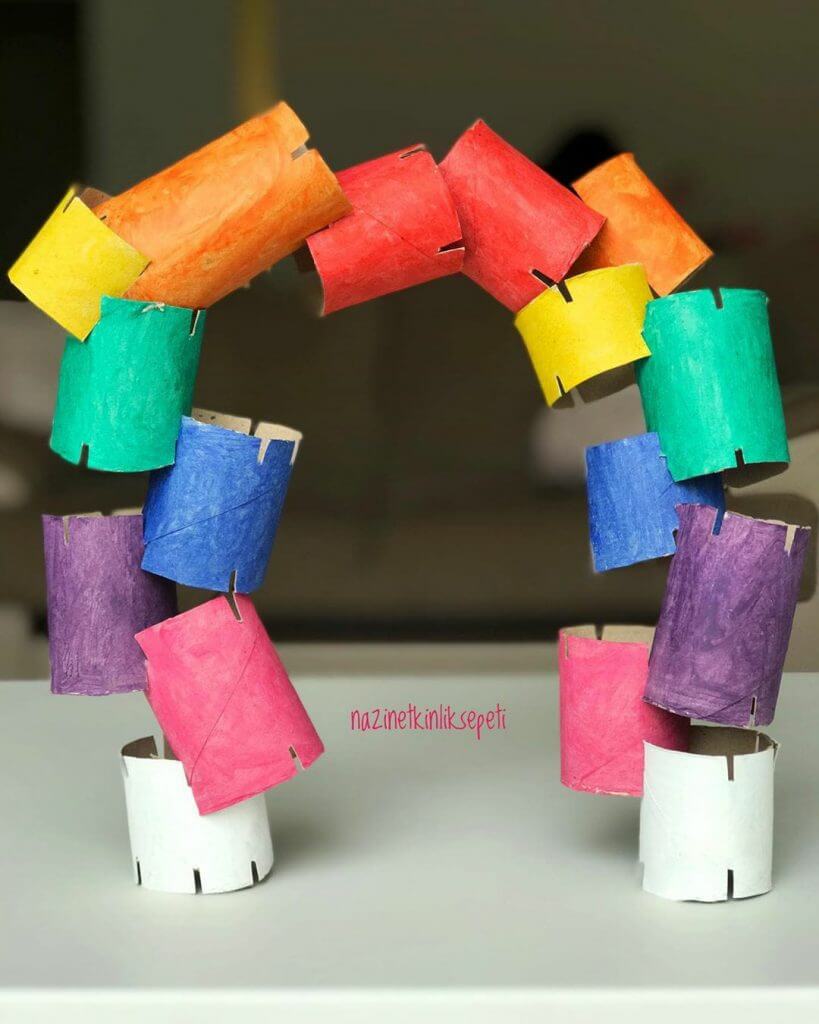 Easy Building Craft With Toilet Paper Roll