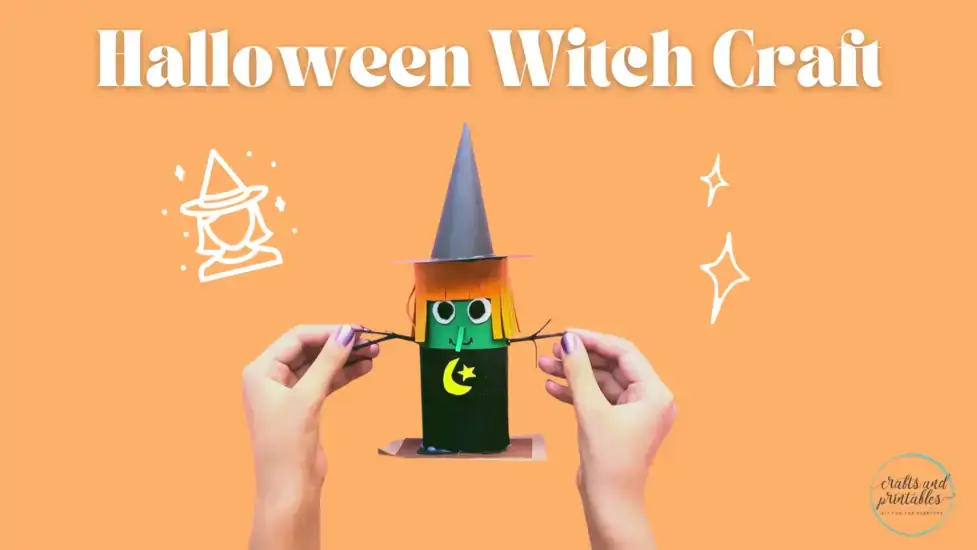 Easy Halloween Witch Craft Activity