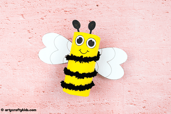 Easy Bee Art & Craft Idea For Kids