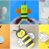 Easy Toilet Paper Roll Bee Crafts For Kids