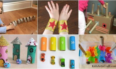Easy Toilet Paper Roll Crafts For Toddlers