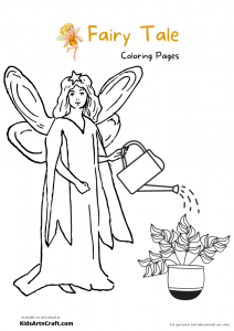 Fairy Tale Coloring Pages For Kids – Free Printables - Kids Art &amp; Craft