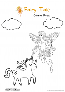Fairy Tale Coloring Pages For Kids – Free Printables - Kids Art &amp; Craft