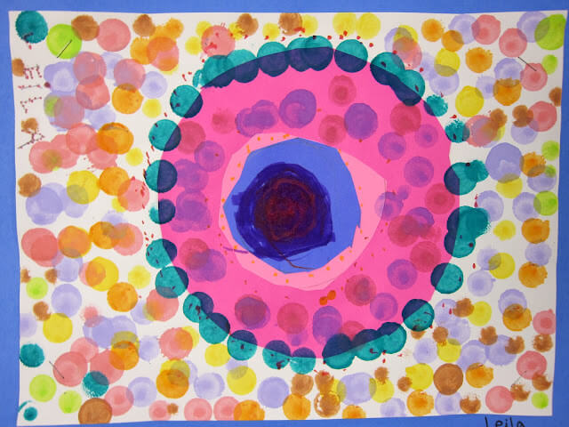 Fun & Amazing Art Projects Inspired Dot Activity For Kindergartners