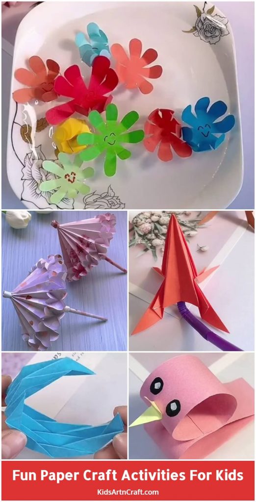 Fun Paper Craft Activities for Kids of All Ages Pinterest
