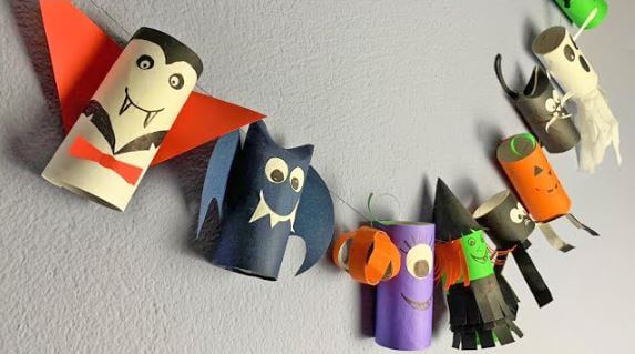 Handmade Spooky Little Monster Paper Craft 