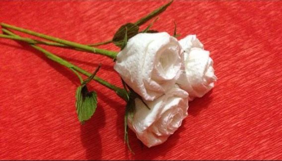 How To Make An Origami Rose Out Of Tissue Paper