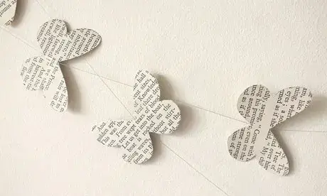 How To Make Butterfly Newspaper Craft Idea