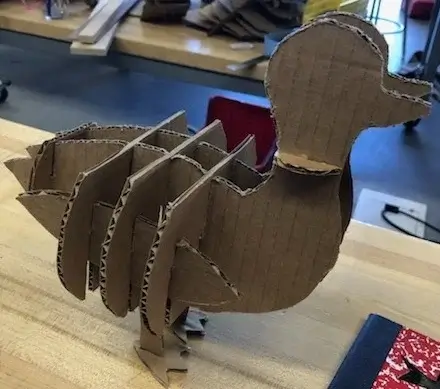 How To Make Duck Out Of Cardboard For Kids