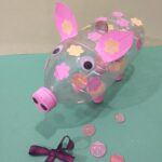 How To Make Piggy Bank Craft Idea Out Of Recycled Plastic Bottle