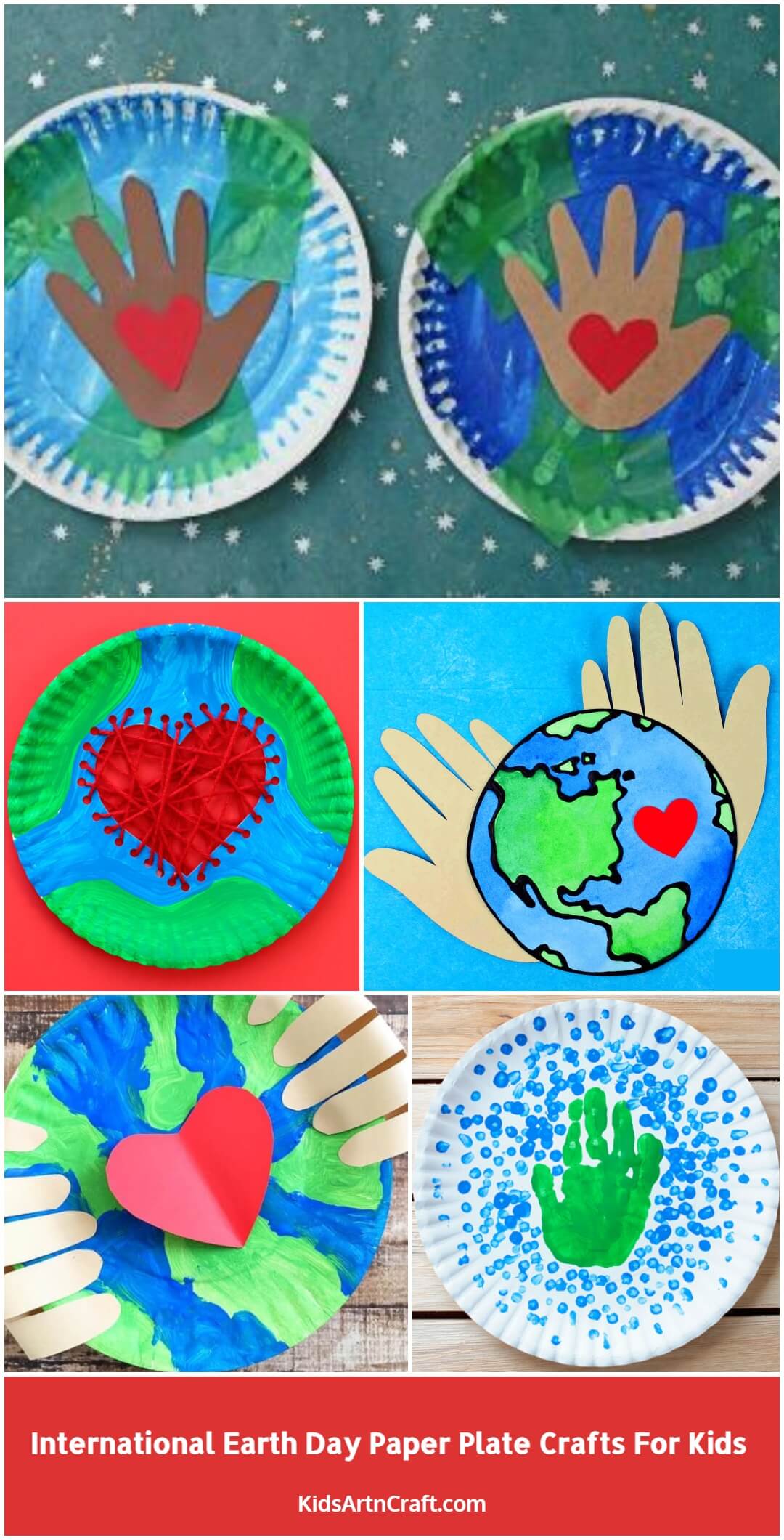 International Earth Day Paper Plate Crafts For Kids