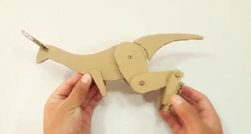 Kangaroo Robot Cardboard Art Project For Kids