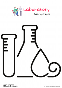 Laboratory Coloring Pages For Kids – Free Printables - Kids Art &amp; Craft
