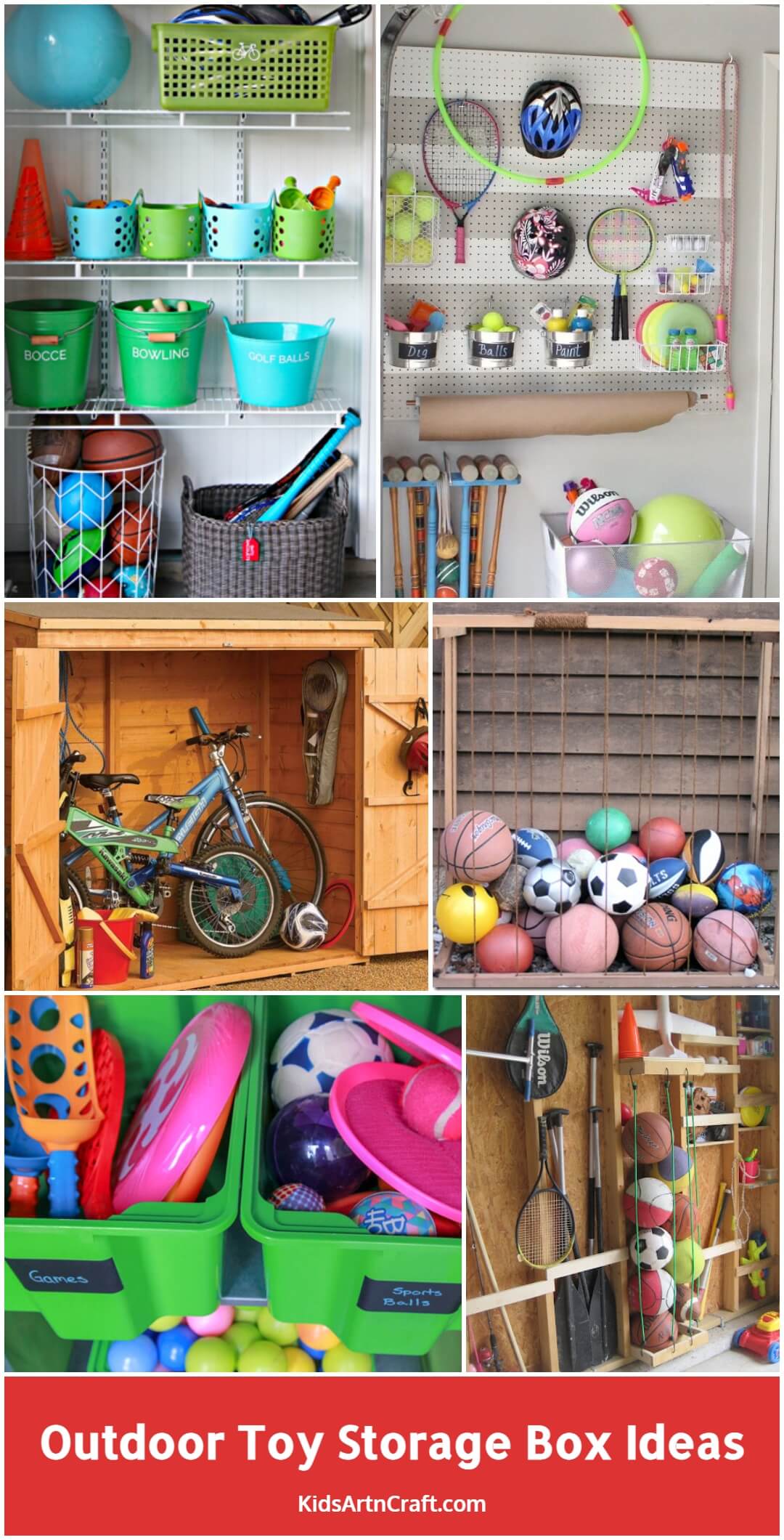 Outdoor Toy Storage Box Ideas