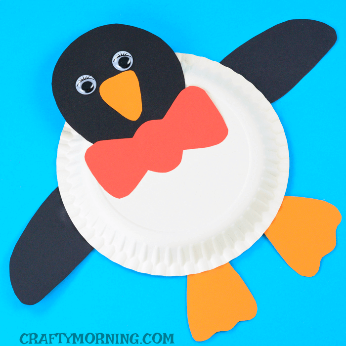 Penguin Paper Plate Crafts For Kids Paper Plate Penguin Craft For Kids