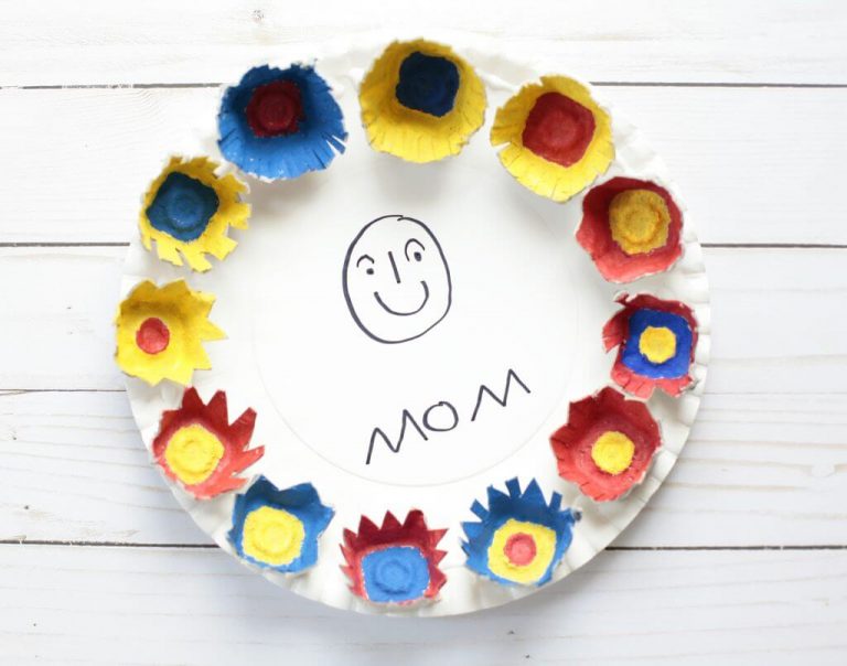 Mother’s Day Paper Plate Crafts for Kids Kids Art & Craft