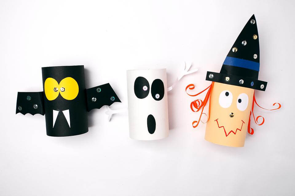 Recycled Toilet Paper Roll Critters Craft 
