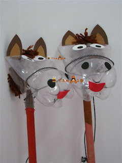 Recycled Plastic Bottle Horse Craft Idea For 3rd Grade